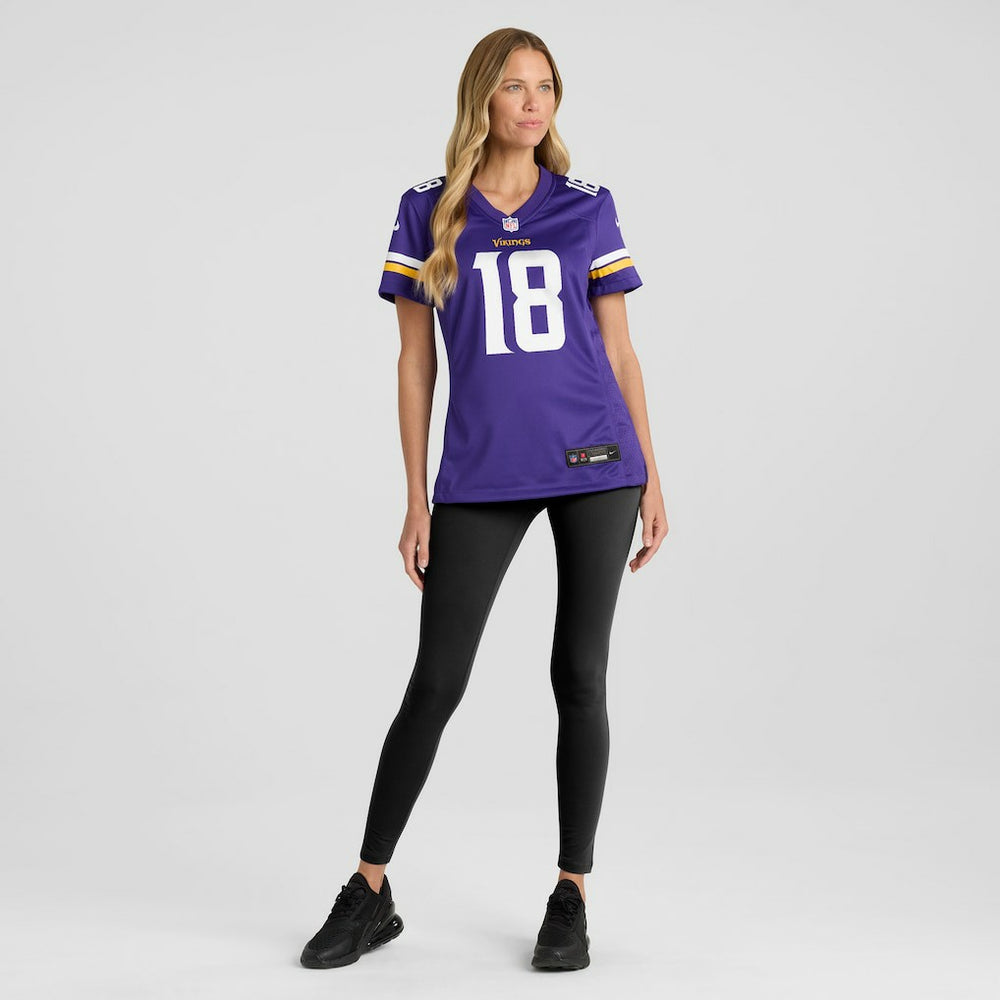 Justin Jefferson Minnesota Vikings Women's Game Jersey Purple - Nike