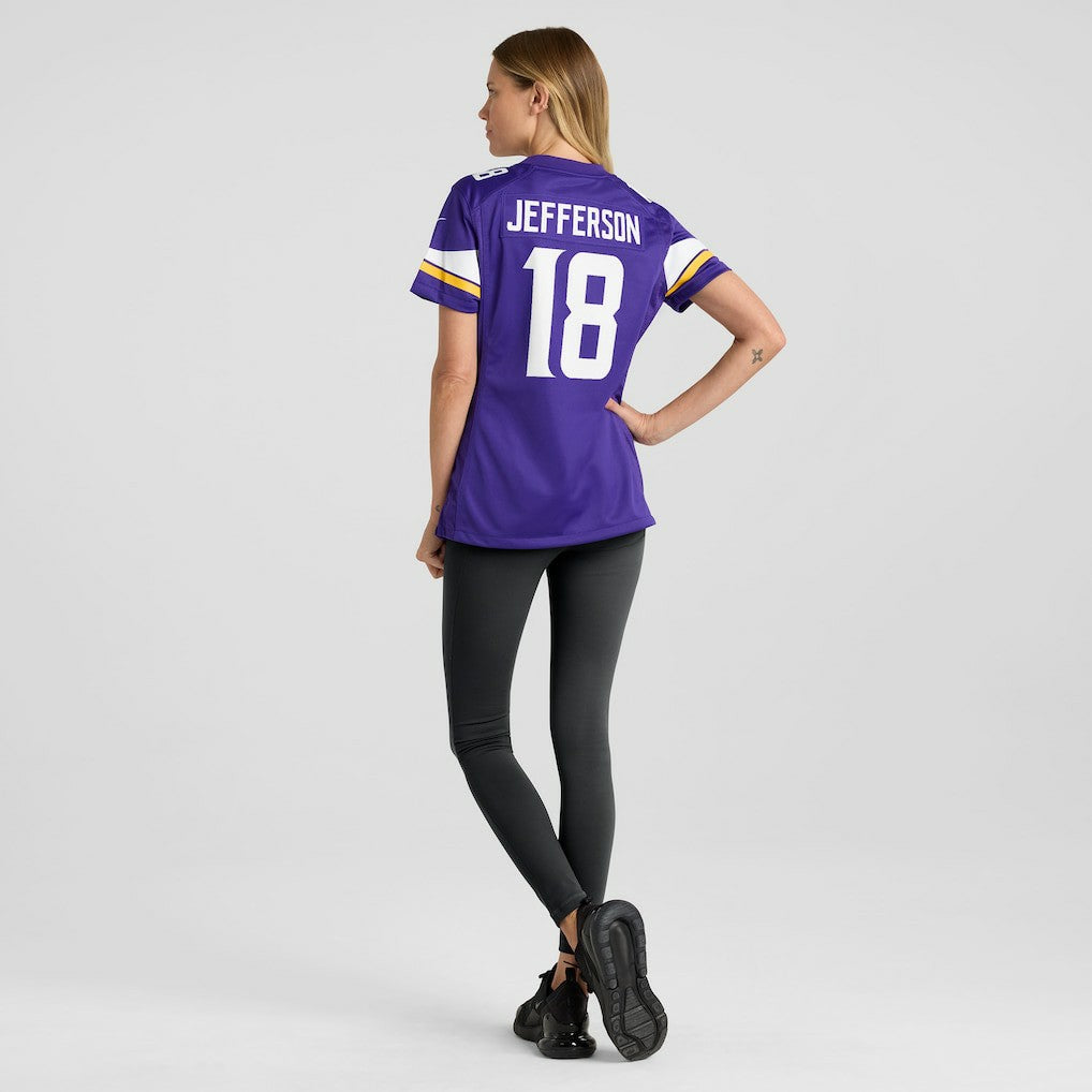 Justin Jefferson Minnesota Vikings Women's Game Jersey Purple - Nike