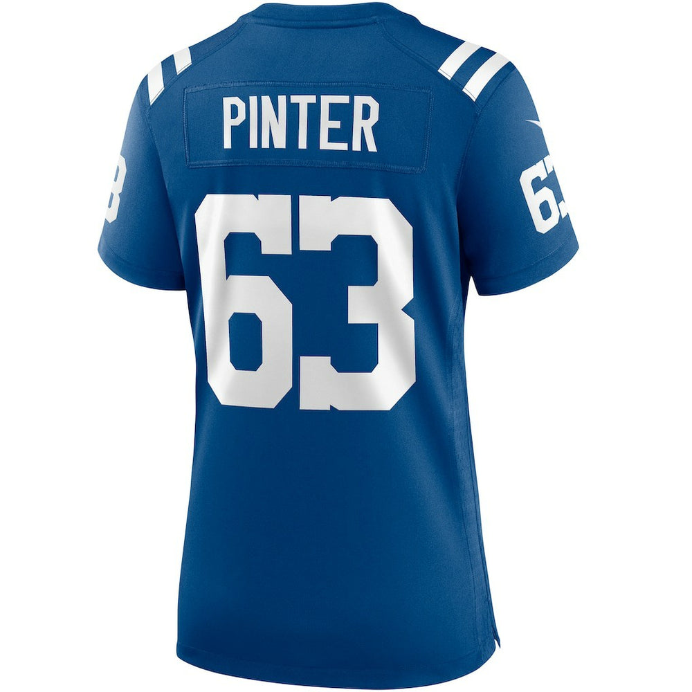 Danny Pinter Indianapolis Colts Women's Game Jersey Royal - Nike