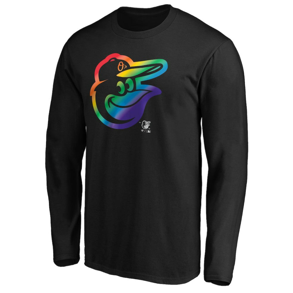 Baltimore Orioles Team Pride Logo Long Sleeve T-Shirt Near Me