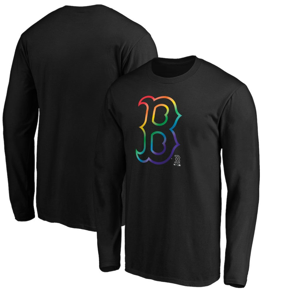 Boston Red Sox Team Pride Logo Long Sleeve T-Shirt discount