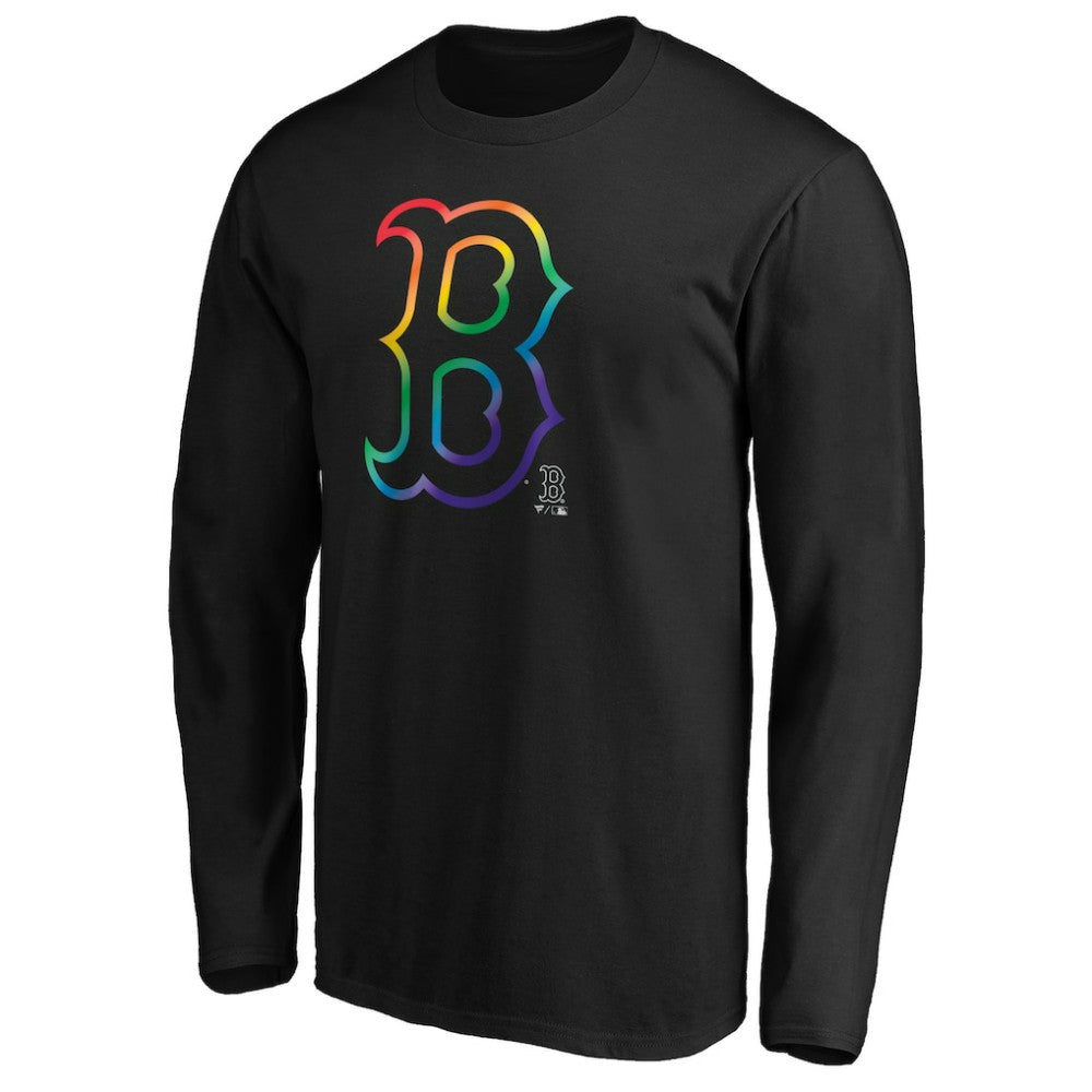 Boston Red Sox Team Pride Logo Long Sleeve T-Shirt discount