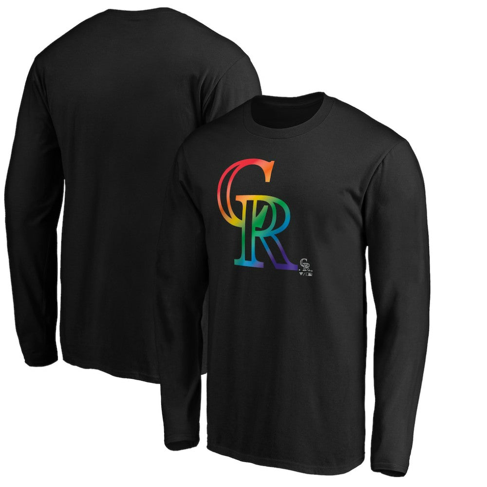 Colorado Rockies Team Pride Logo Long Sleeve T-Shirt discount