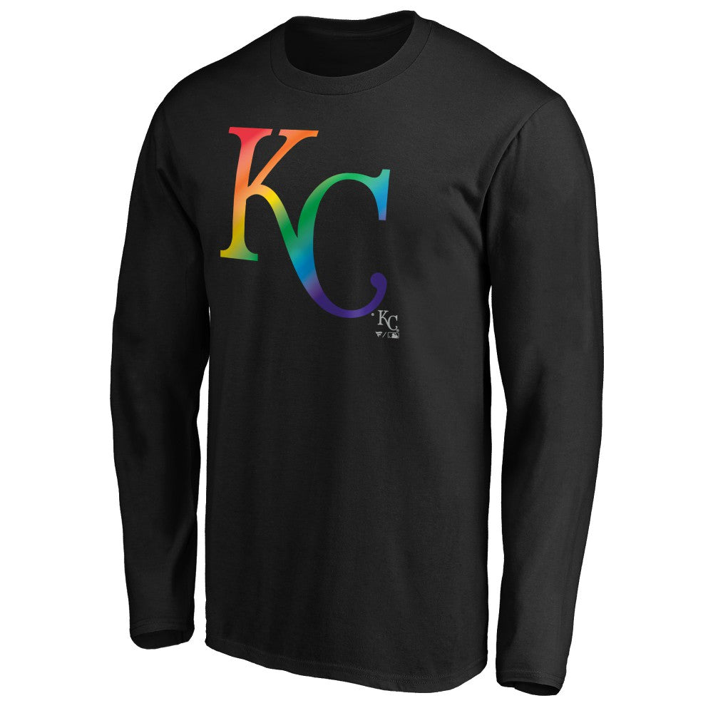 Kansas City Royals Team Pride Logo Long Sleeve T-Shirt discount