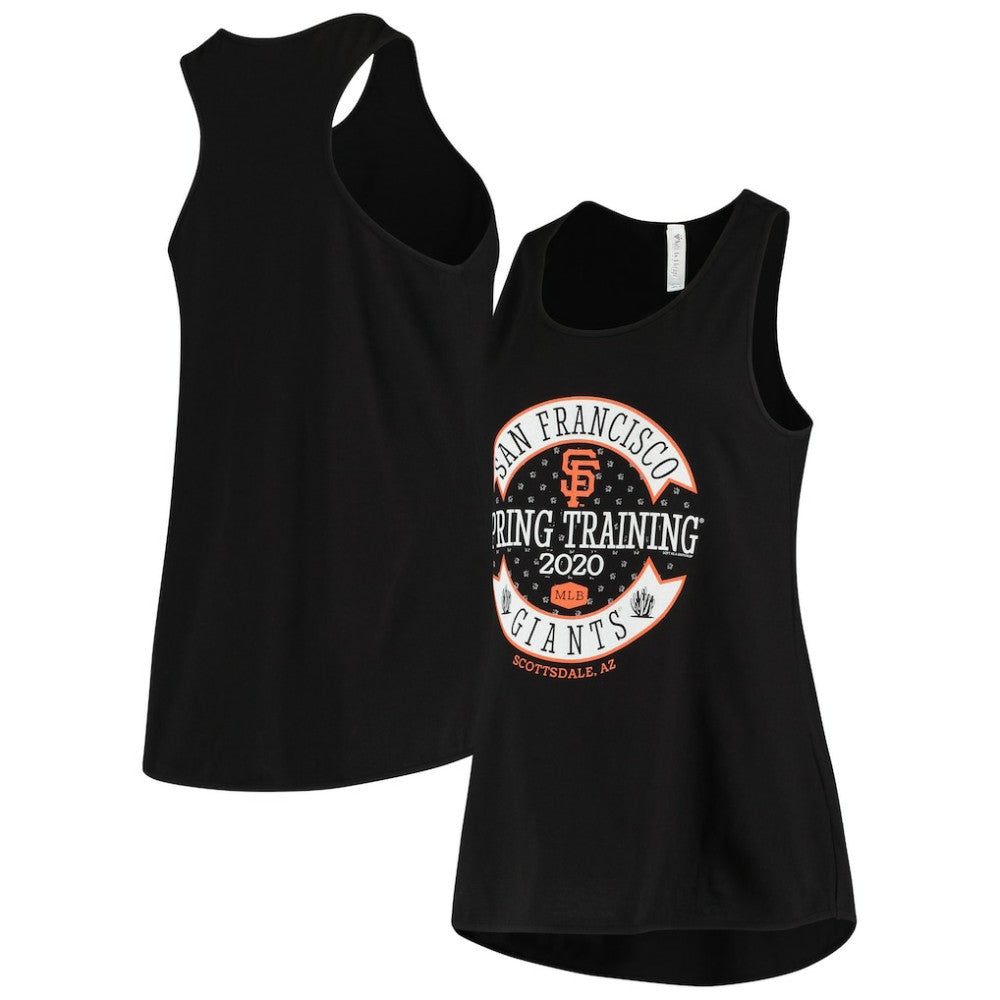 San Francisco Giants Soft as a Grape Women's 2020 Spring Training Circle Tank Top On Sale