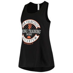San Francisco Giants Soft as a Grape Women's 2020 Spring Training Circle Tank Top On Sale