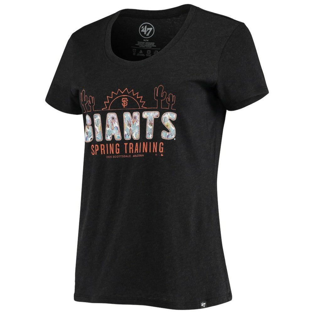 San Francisco Giants '47 Women's Spring Training Floral Fill Club T-Shirt On Sale