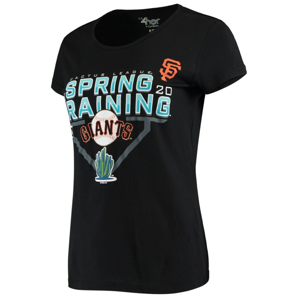 San Francisco Giants G-III Sports by Carl Banks Women's 2020 Spring Training Endzone T-Shirt Sale