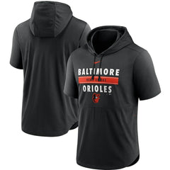 Baltimore Orioles Nike Home Team Short Sleeve Performance Hoodie Top Clearance