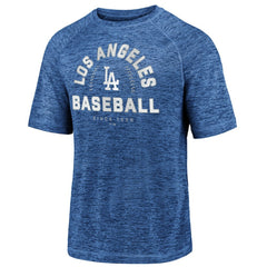 Los Angeles Dodgers Fanatics Line Up Primary Threat Striated T-Shirt On Sale