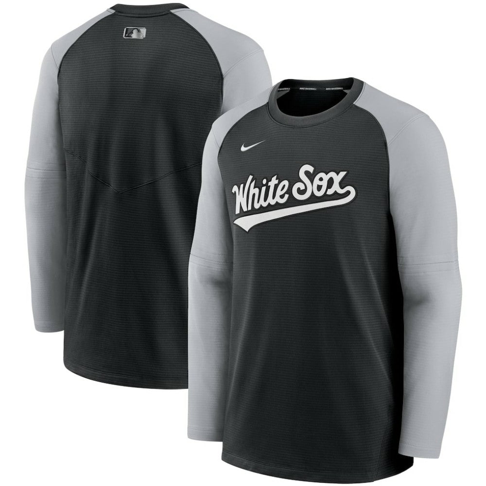 Chicago White Sox Nike Authentic Collection Pregame Performance Raglan Pullover Sweatshirt Online