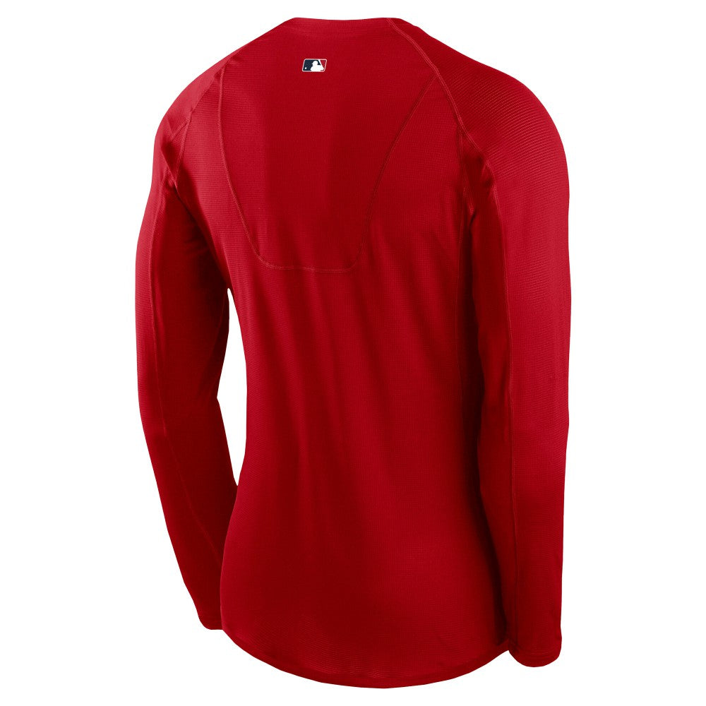 Los Angeles Angels Nike Authentic Collection Raglan Long Sleeve T-Shirt discount