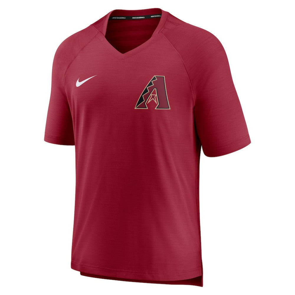 Arizona Diamondbacks Nike Authentic Collection Pregame Performance V-Neck T-Shirt Clearance