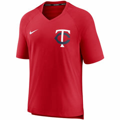 Minnesota Twins Nike Authentic Collection Pregame Performance V-Neck T-Shirt Clearance