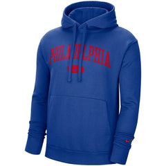 Nike - Philadelphia 76ers Heritage Essential Pullover Hoodie - Royal
