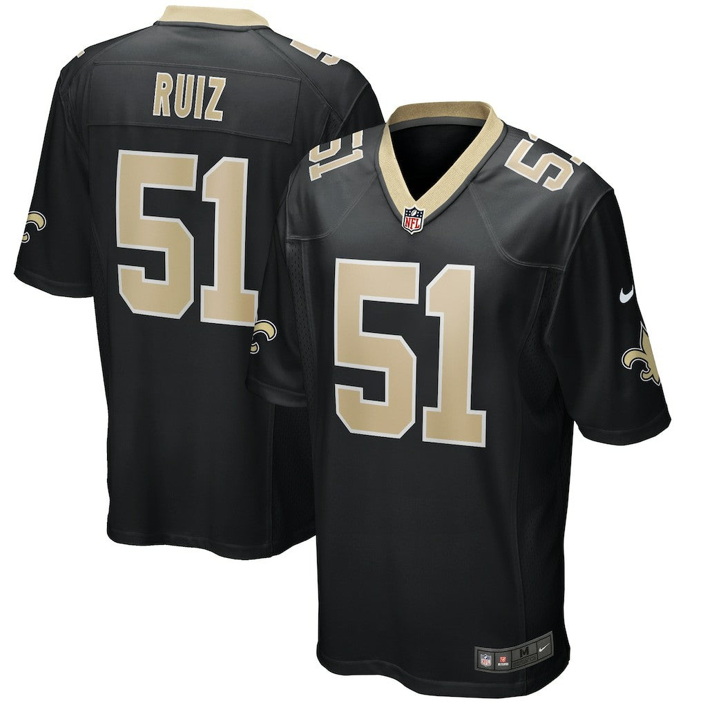 Cesar Ruiz New Orleans Saints Player Game Jersey Black - Nike