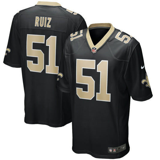 Cesar Ruiz New Orleans Saints Player Game Jersey - Black | NFL Jerseys