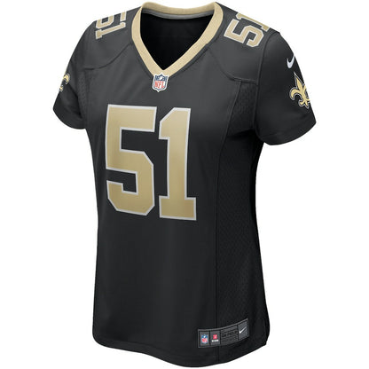 Cesar Ruiz New Orleans Saints Women's Game Jersey - Black | NFL Jerseys