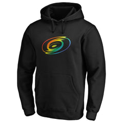 Carolina Hurricanes - Team Pride Logo Pullover Hoodie Black