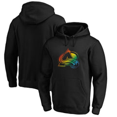 Colorado Avalanche - Team Pride Logo Pullover Hoodie Black