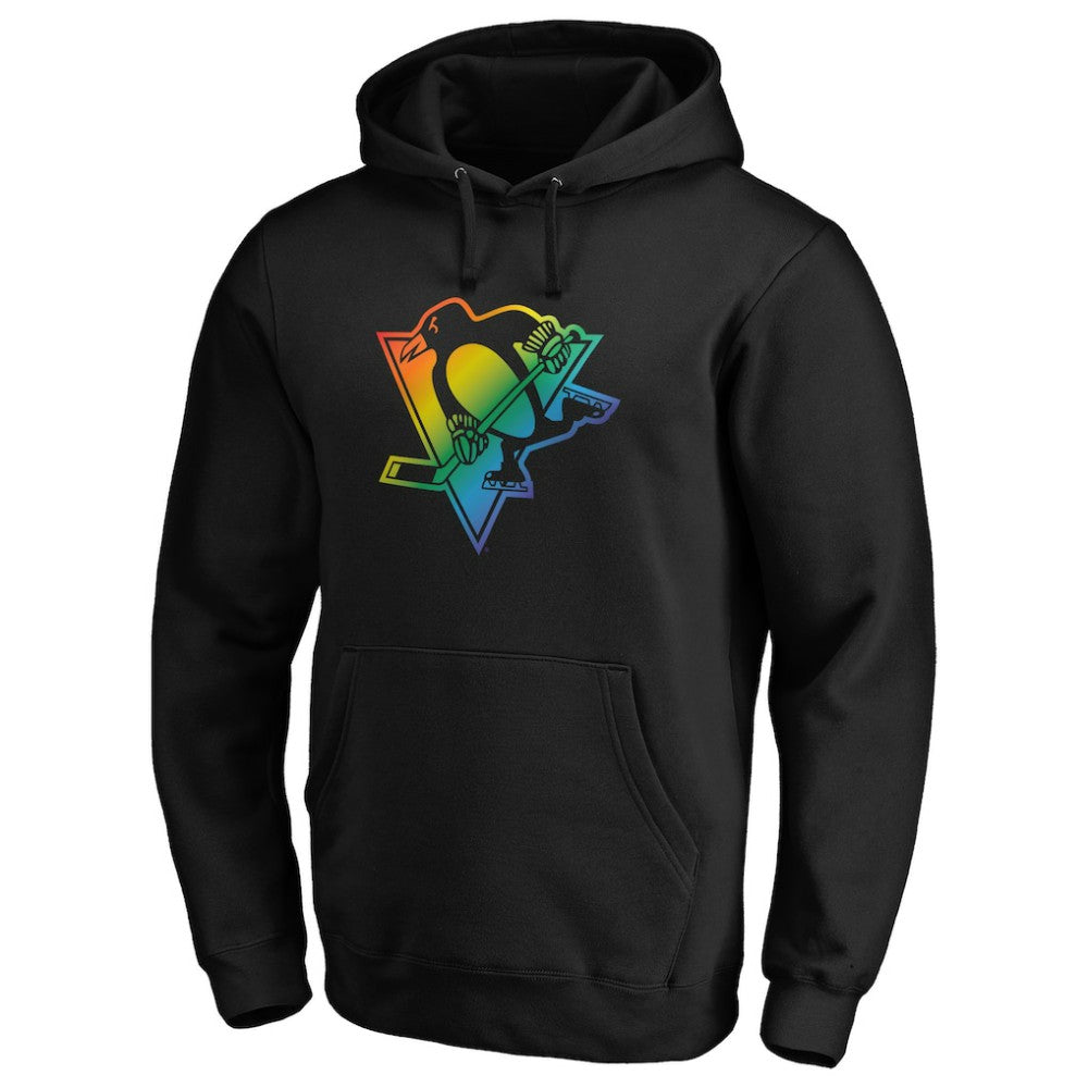 Pittsburgh Penguins Team Pride Logo Pullover Hoodie Black