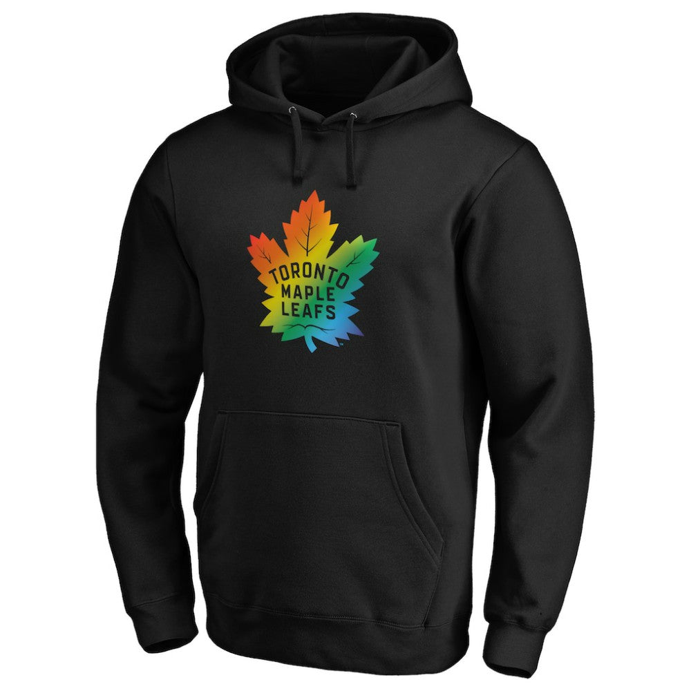 Toronto Maple Leafs - Team Pride Logo Pullover Hoodie Black