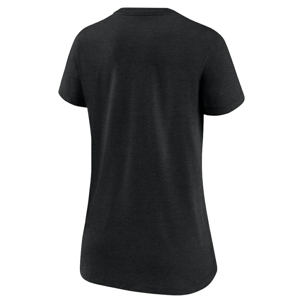 Miami Marlins Nike Women's Authentic Collection Tri-Blend V-Neck T-Shirt Near Me