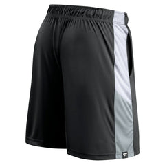 Las Vegas Raiders Prep Colorblock Shorts Black - Fanatics