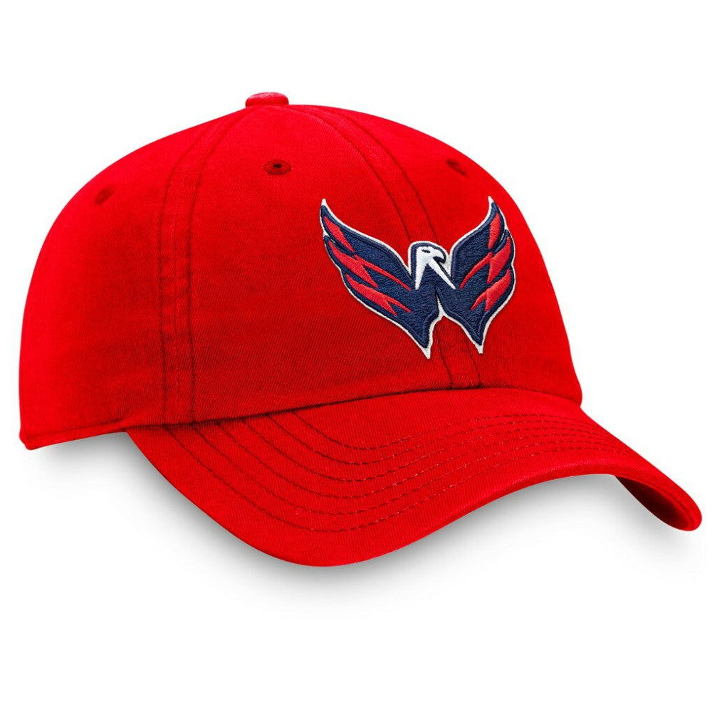 Washington Capitals Fanatics Core Primary Logo Adjustable Hat Red