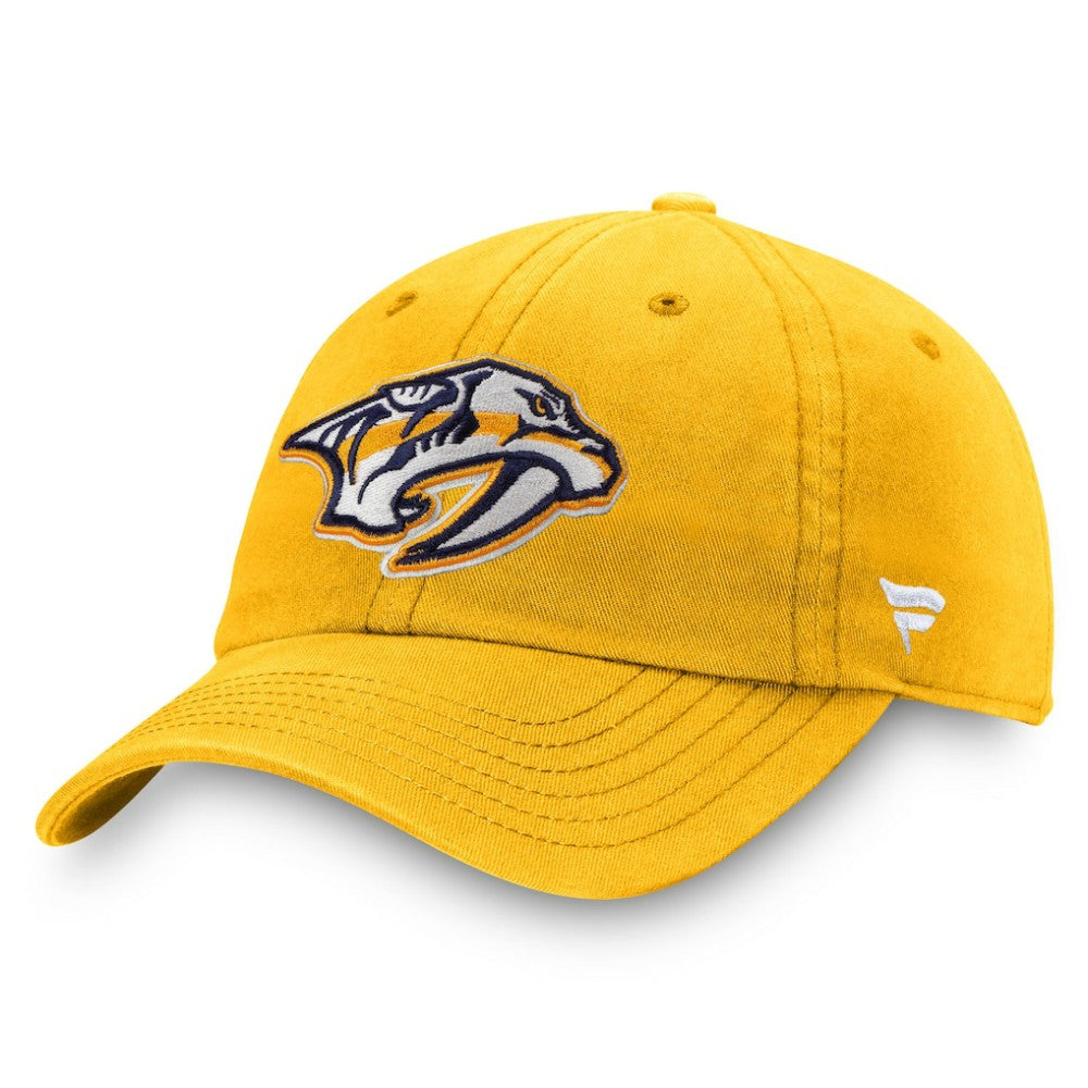 Nashville Predators - Fanatics Core Primary Logo Adjustable Hat Gold