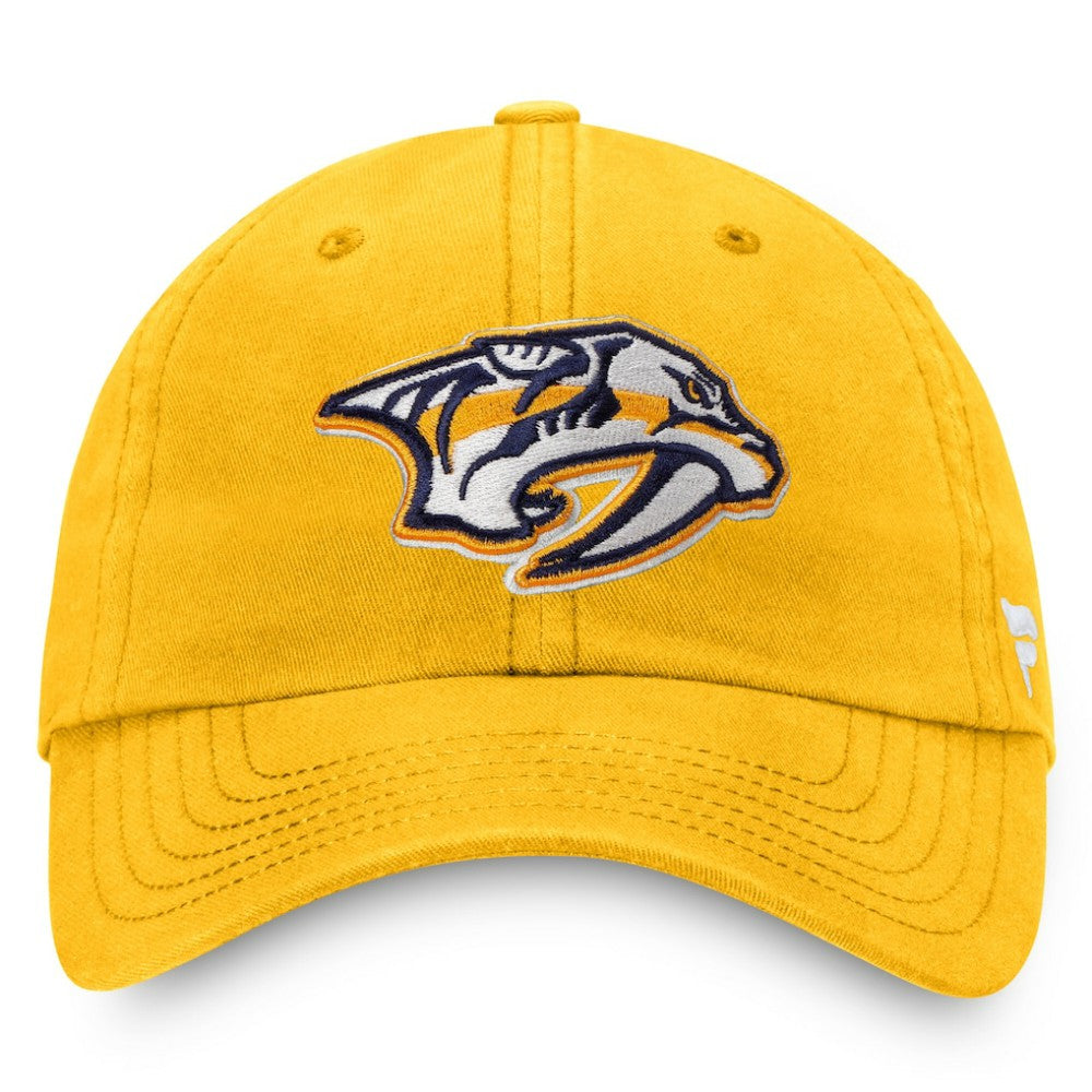 Nashville Predators - Fanatics Core Primary Logo Adjustable Hat Gold