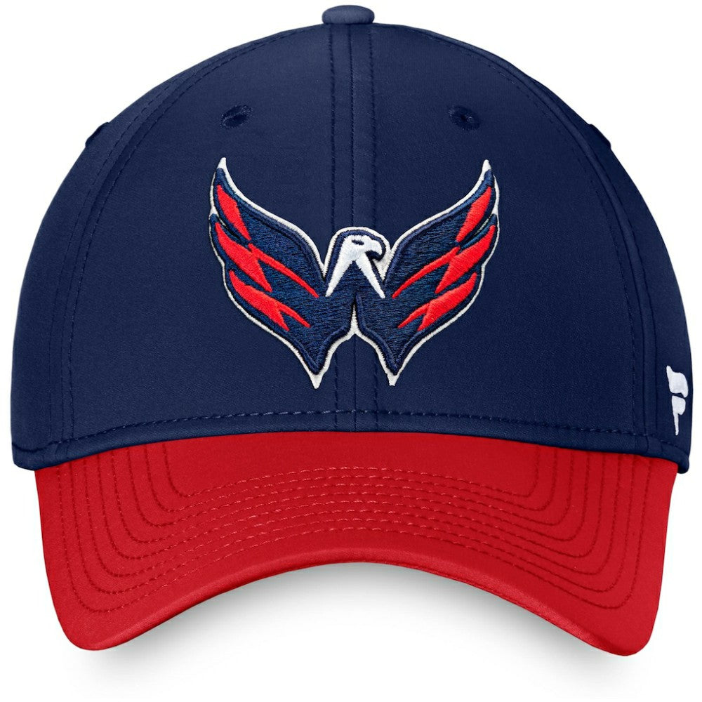 Washington Capitals Fanatics Core Primary Logo Flex Hat Navy