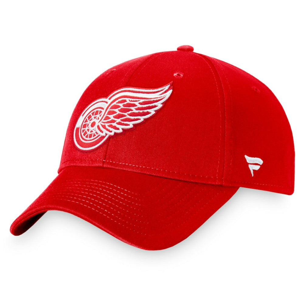 Detroit Red Wings - Fanatics Core Adjustable Hat Red