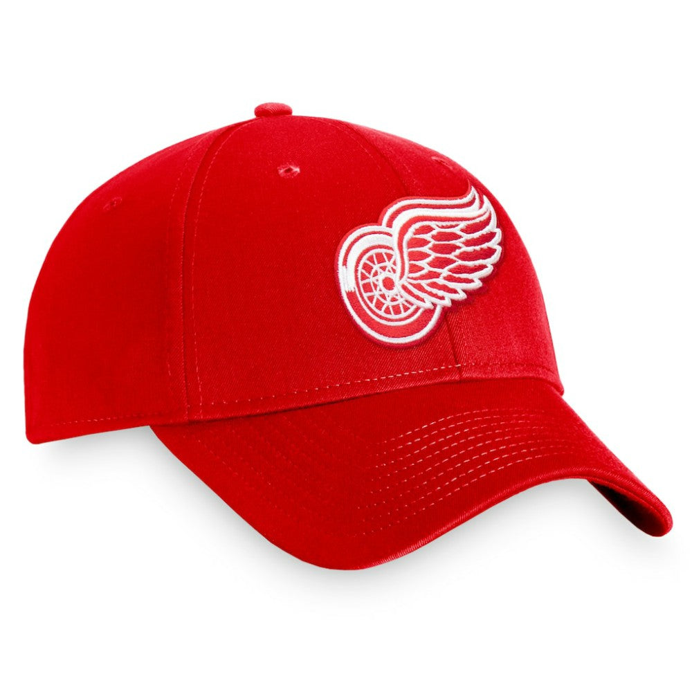Detroit Red Wings - Fanatics Core Adjustable Hat Red
