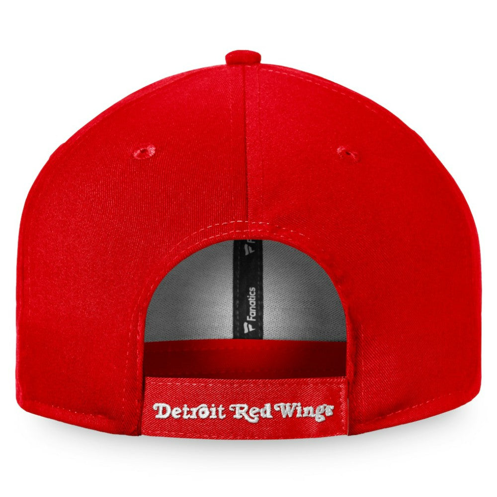 Detroit Red Wings - Fanatics Core Adjustable Hat Red