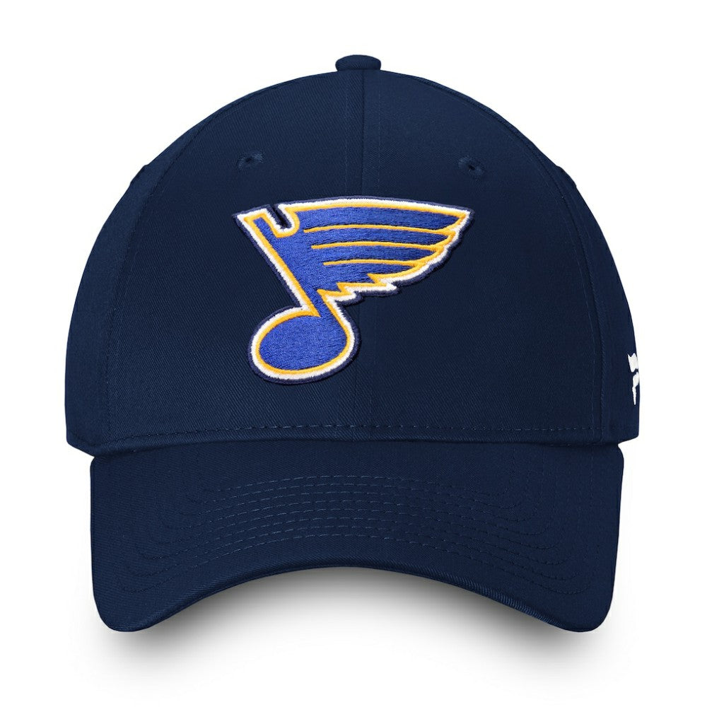 St. Louis Blues - Fanatics Core Adjustable Hat Navy