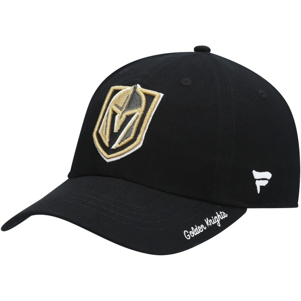 Vegas Golden Knights Fanatics Women's Core Primary Logo Adjustable Hat Black