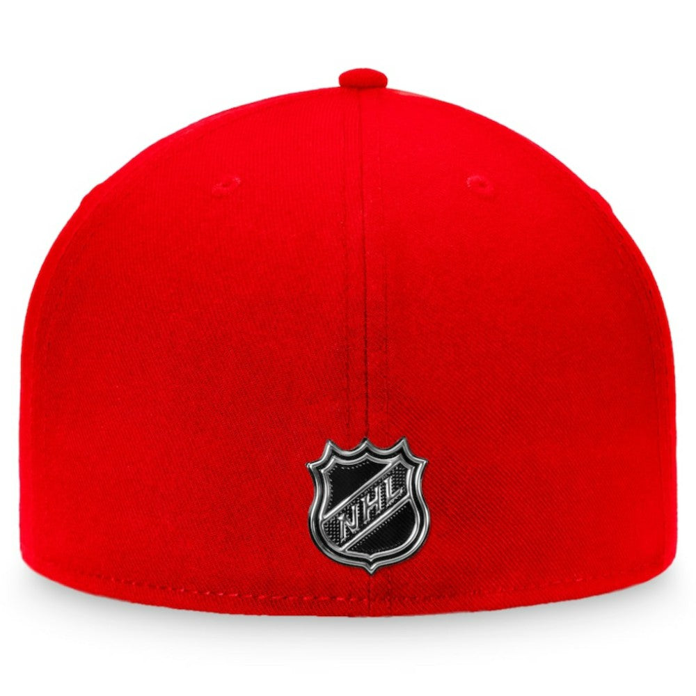 New York Rangers Fanatics Core Primary Logo Fitted Hat Red