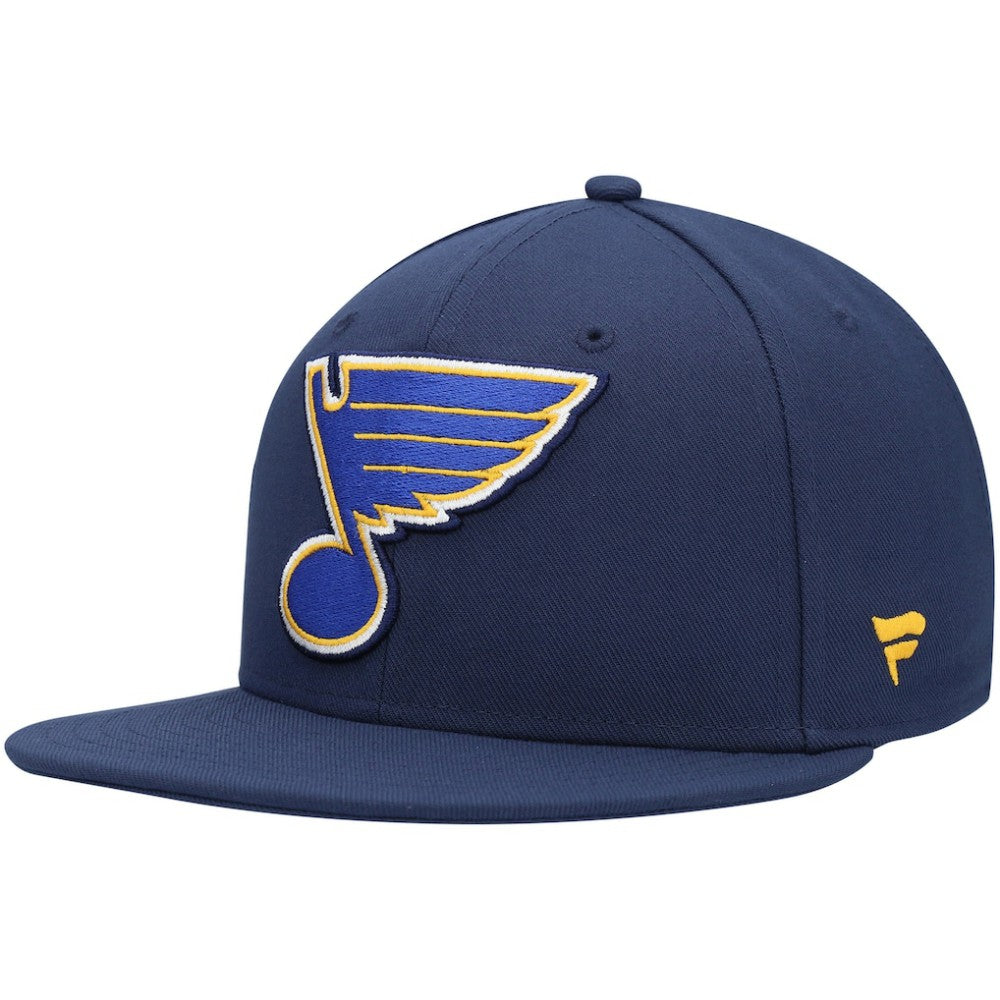 St. Louis Blues - Fanatics Core Primary Logo Fitted Hat Navy