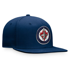 Winnipeg Jets - Fanatics Core Primary Logo Fitted Hat Navy