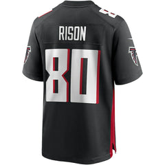 Andre Rison Atlanta Falcons Game Retired Player Jersey Black - Nike