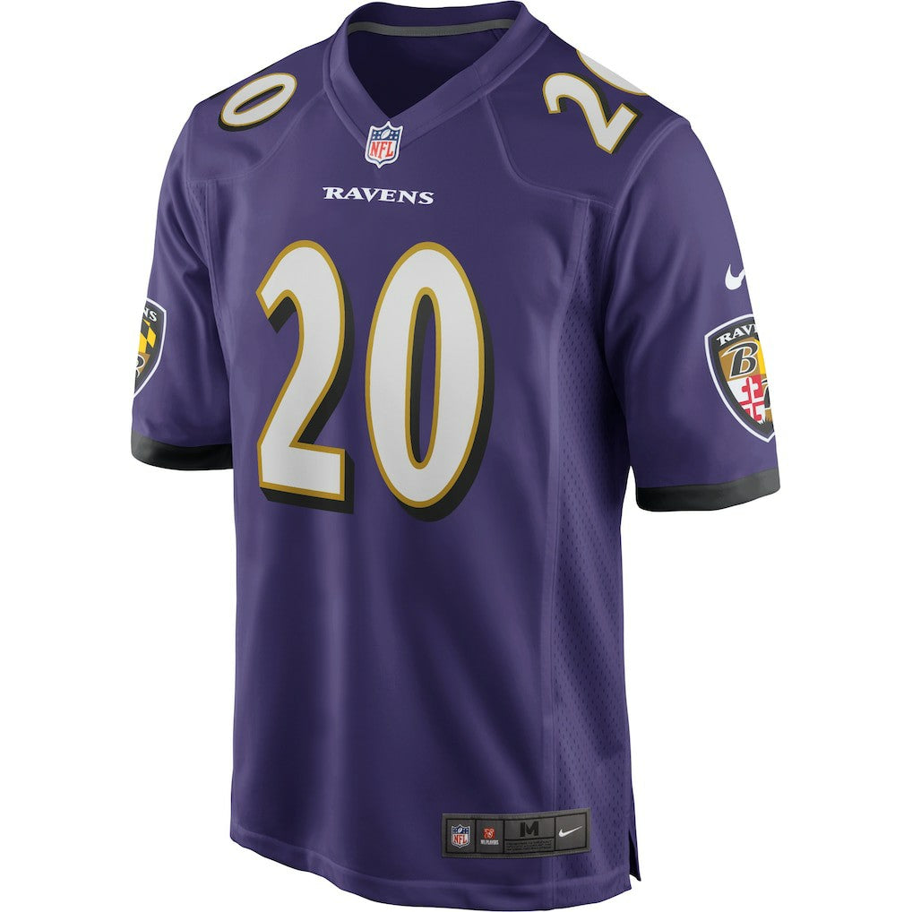 Ed Reed Baltimore Ravens Game Retired Player Jersey - Purple | NFL Jerseys