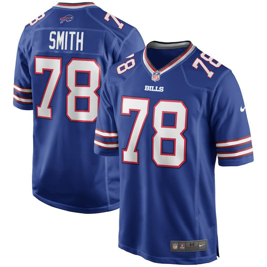 Bruce Smith Buffalo Bills Game Retired Player Jersey - Royal | NFL Jerseys