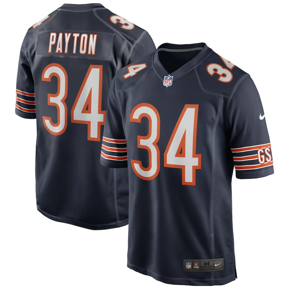 Walter Payton Chicago Bears Game Retired Player Jersey Navy - Nike