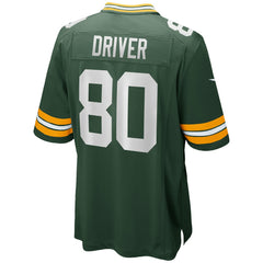 Donald Driver Green Bay Packers Game Retired Player Jersey Green - Nike