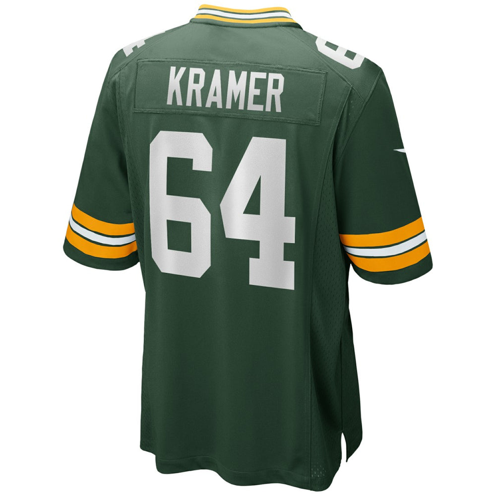 Jerry Kramer Green Bay Packers Game Retired Player Jersey Green - Nike