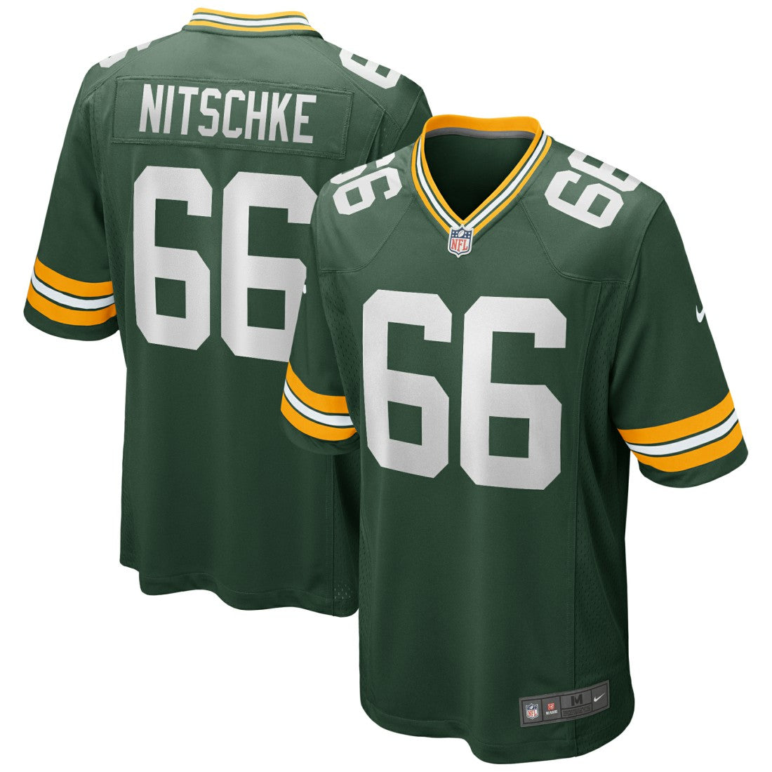 Ray Nitschke Green Bay Packers Game Retired Player Jersey Green - Nike