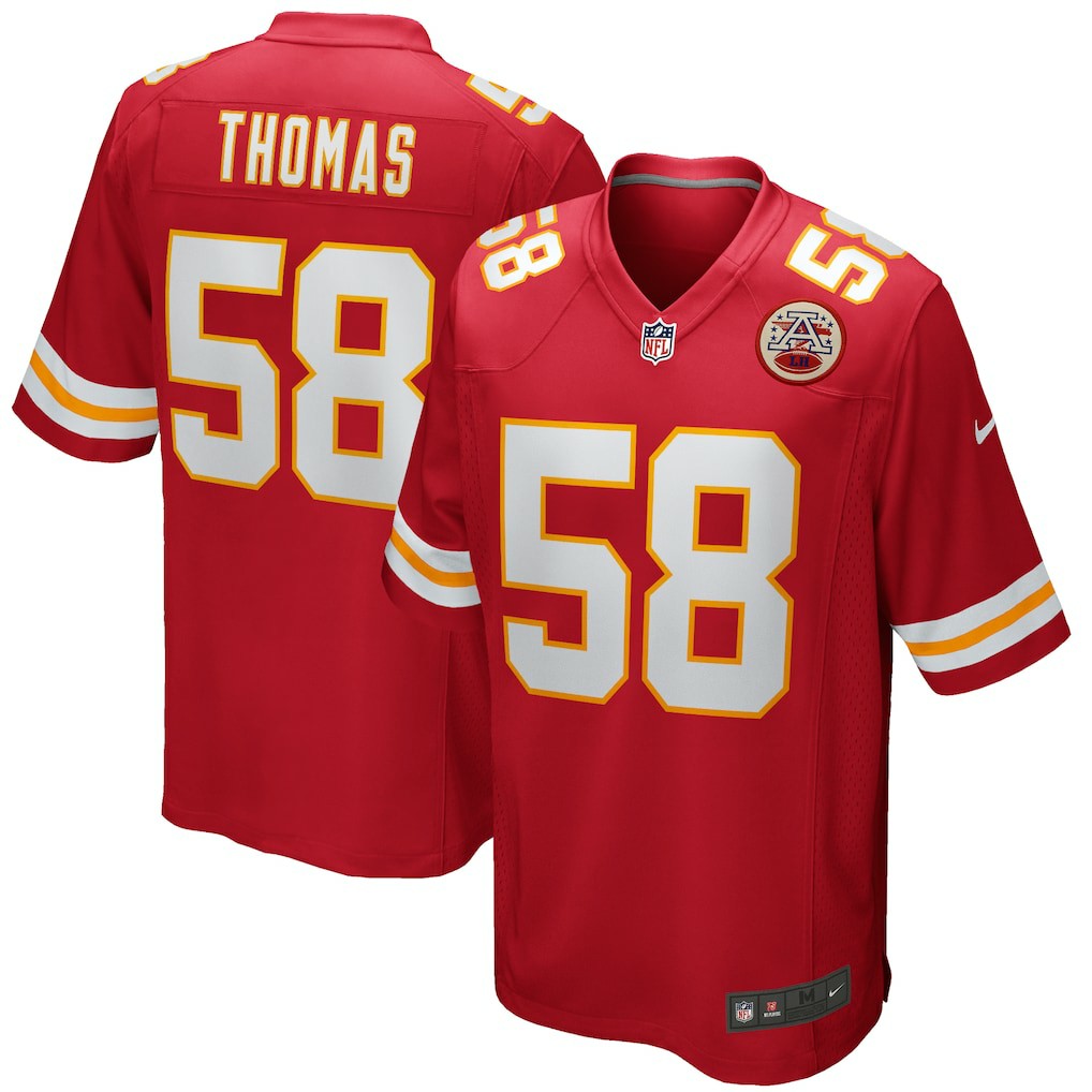 Derrick Thomas Kansas City Chiefs Game Retired Player Jersey Red - Nike