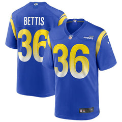 Jerome Bettis Los Angeles Rams Game Retired Player Jersey Royal - Nike