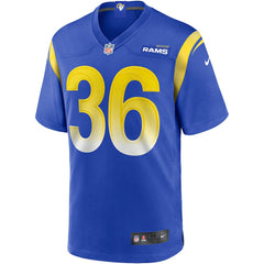 Jerome Bettis Los Angeles Rams Game Retired Player Jersey Royal - Nike
